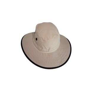 Dorfman Hat Co Outdoor Boonie Hat White Black UPF 50+ Packable Sun Hat Fishing